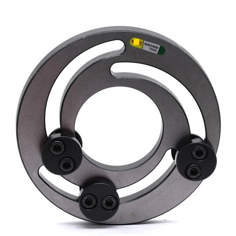 Hella Durable Adjustable Soft Jaw Boring Ring For Lathe Chuck Machine with heavy-duty grip pads for precise milling cuts.
