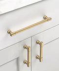 10 Pack 7.5 Inch Champagne Bronze Cabinet Pulls For Kitchen Cabinets Drawers And Cupboards Durable Rust Resistant Solid Metal Handles Installed