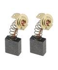 Two Pack Motor Carbon Brushes 1313113 Top Notch Replacement For Delta And Porter Cable Power Tools, showing graphite pads with springs.