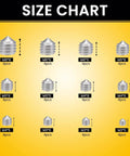 Cone Point Set Screws Kit, 48 Pcs M3 To M6 Hex Head Grub Screws In 304 Stainless Steel Size Chart