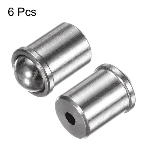 6 Pcs Six Pack Ball Point Spring Plungers 10 By 13mm 304 Stainless Steel Precision Positioning Beads Ball Catch Latch For Doors Cupboards Mechanical Devices Clamps And Furniture