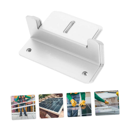 RV Roof Solar Panel Z Brackets Kit For Quick Install Mounting Brackets Aluminum Alloy Clamp System for travel trailers