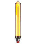 Low Pressure Sodium HID Clear Light Bulb 1800K Warm White BY22D Base, 55W Energy Efficient Lamp for Outdoor Industrial Use