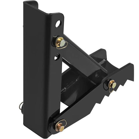 Heavy Duty 18 Inch Backhoe Thumb Attachment Weld On Adjustable Boom with Half Inch Teeth, Thick Steel Plate, Bolt On 12 mm Design