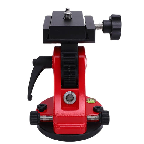 Red aluminum alloy 90 Degree Adjustable Equatorial Mount Latitude Base Wedge For Telescopes with knobs and hex wrench