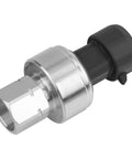Front view of AC Pressure Sensor Switch Compatible With Chevy Suburban Tahoe GMC Sierra Buick Cadillac Pontiac Saturn Isuzu Hummer Oldsmobile Saab 2002 2021 HVAC Pressure Transducer Replaces 13587668