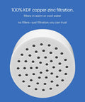 Universal Compact Shower Filter Replacement Cartridge For Cleaner Water NSF Certified 177 with KDF copper-zinc filtration