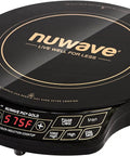 Gold Precision Induction Cooktop Portable And Powerful With Large 8 Inch Heating Coil 100 F To 575 F Temperature Range