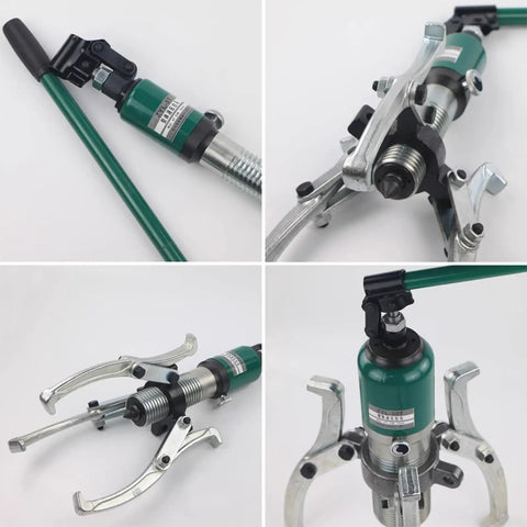 Heavy Duty Hydraulic Gear Puller 2 Or 3 Jaw Wheel Bearing Separator Kit With Forged Steel Rust Proof Max Stroke 2 Inches for bearing removal