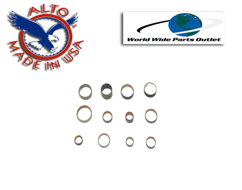 Heavy Duty Transmission Rebuild Kit For 4L60E 1997-2003 With 3-4 Power Pack Module bushings and seals layout