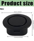 Product size details for 20 Pack Car Bumper Radar Hole Plugs Cover For 25 26mm Sensor Holes Universal Fit Protector Caps