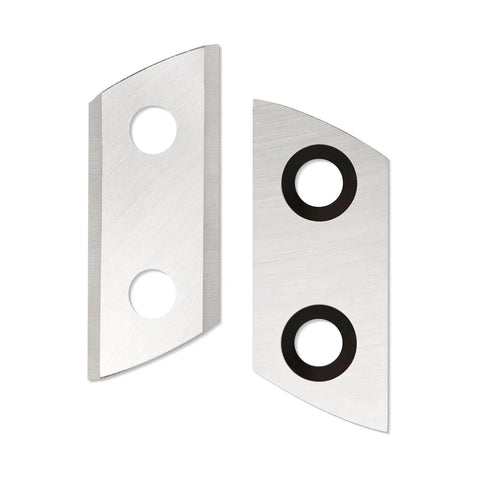Beefy Electric Wood Chipper Shredder Replacement Blades 2 Pack For EKDT8401 SK5 Steel Double Edged Blades Easy Install Durable