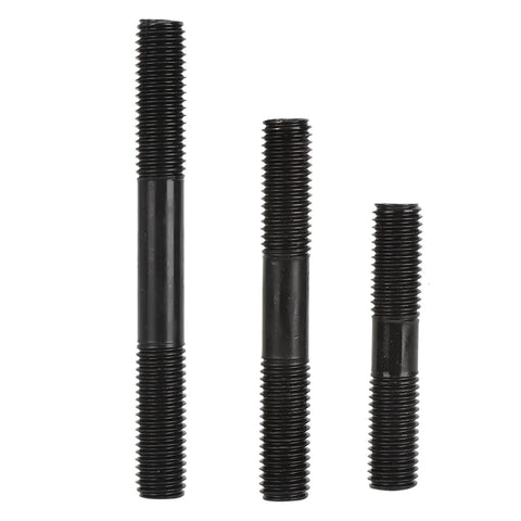Black heat-treated M10 bolts for T Slot Clamp Kit For Milling Machines And Lathes, Built Tough Heavy Duty Pro Grade Jigs And Fixtures