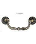 Vintage Bail Drawer Pull Handles Set For Dressers And Cabinets, Antique Style Knobs, 121mm Rustic Decorative Hardware, Easy Install