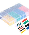 Top Notch 530Pct Ycauty Industrial Heat Shrink Tubing Kit With Colorful Heavy Duty Insulation For Circuit Wiring Harness And Nylon Protection That Is Totally Durable, Water Resistant, And Built To Last On Any Electrical Job You Gotta Crush Today. clear case with assorted heat shrink tubes