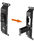 Heavy Duty Kickass Door Hinge Steps For Jeep Wrangler Jk Jku Roof Rack Access With Integrated Bottle Opener Rock Hard Serrated Grip Off Road Upgrade Pack Of Two, foldable black steel construction.
