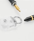 30 Pcs Heavy Duty Double Wheel Curtain Track Rollers Providing A Slam Dunk Upgrade With Durable Alloy Plastic Build And Silent Glide For Foolproof Room Refresh, featuring a white pulley and metal ring.