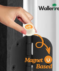Installing Door Hinge Heads Decorative Topper Set Of 5 Magnetic Latte Art Coffee Hinge Heads on miniature door hinge.
