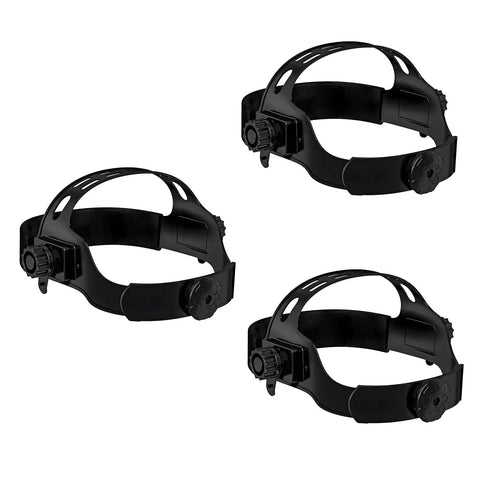 Three Adjustable Comfort Welding Headgear With Full Face Coverage Built Tough For Welders Lightweight ABS Protective Gear