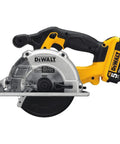 Heavy Duty Cordless Circular Saw Kit With 20v Max Power Includes 5-1/2 Inch Carbide Blade And Bright LED Light for metal cuts.