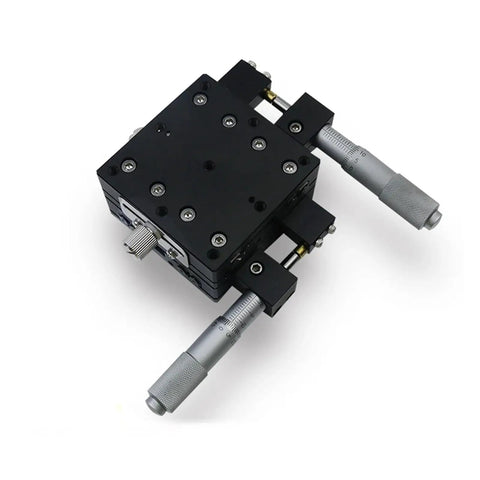 Motorized Rotary Positioning Stage With XY60 L36 Cross Roller Guide Slide Table for precision alignment
