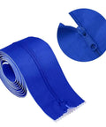 Heavy Duty Zipper Dust Barrier For Greenhouses And Tents Self Adhesive Zipper Gate 3 Inch By 7 Foot Construction Zipper Blue Pack Of 2 Rolls