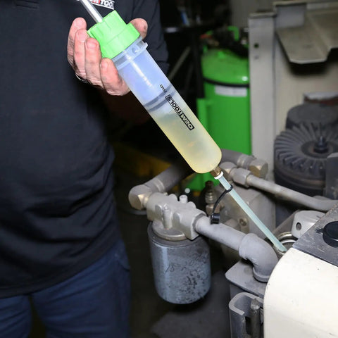 500cc Fluid Extractor And Filler Pump With Dual Scale Cylinder for Brake Fluid use in garage setup