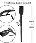 Fencing Foil Electric Sword Weapon National Grade With Guard Pad And Handle Grip Pro Fencer Gear sword bag size 124cm