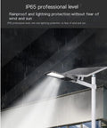 Beast Mode Solar Flood Light With Smart Motion Sensor Waterproof Led Wall Mount For Driveway And Backyard Heavy Duty Security Lighting under rain with IP65 protection.