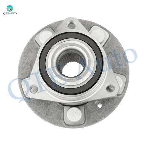Front Wheel Hub Bearing Assembly Replacement Kit Pair Of 2 For 2010 To 2017 GM Vehicles Including Buick Lacrosse Regal Cadillac CTS XTS Chevy Equinox Impala And More, Direct Fit Front Hub Bearings For AWD And FWD Cars, Durable Steel Construction front view