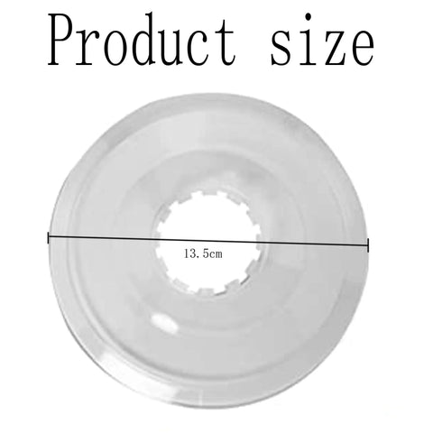 Transparent bike wheel guard measuring 13.5cm, Freewheel Spoke Protector And Spoke Covers For Mountain Bikes, Chain Guard
