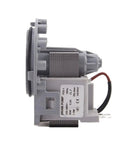 Heavy Duty Washing Machine Drain Pump Replacement For Fully Automatic Washers Durable Plastic Pump Assembly With High Flow And Quick Drain No Fuss Laundry Upgrades, side view
