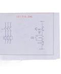 Electrical diagram for Heavy Duty Magnetic Switch Starter For 220 230V Single Phase Motors With Overload Protection IP55