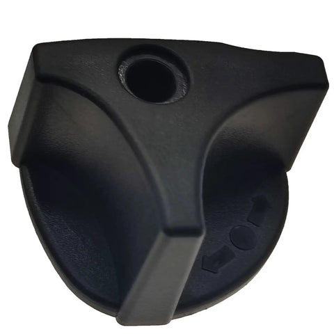Right Side Accelerator Control Knob For Big Joe EP Electric Pallet Truck Replacement Part 1120-340005-00, dark durable plastic design.