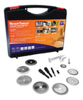 All-In-One Thread Repair Files Kit for Inch and Metric Threads displayed with case and tools for restoration