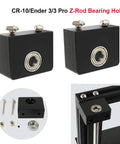 Aluminum Z Axis Leadscrew Top Mount Upgrade for CR 10 CR 10S Ender 3 Ender 3 Pro and Ender 3 V2 3D Printers, pair shown