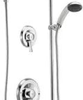 Commercial Posi-Temp Pressure-Balancing Shower Trim With Handshower, Chrome Finish, Valve Required For Easy Retrofit