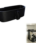 Leak Proof Descaler Reservoir Tray For De'Longhi Magnifica Evo Descaling Container With Easy Spill Catcher And Thorough Mineral Buildup Removal For Peak Coffee Flavor, black plastic