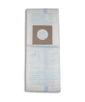 Upright Vacuum Bags Type Y Allergen Filtration Pack Of 3 Multicolor Refill displayed flat with packaging text visible.