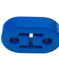 Beefed-Up EPDM Exhaust Hangers For Muffler Bushing Insulator, Heavy-Duty Shock Absorbent Mount Bracket With 12mm Holes, Blue