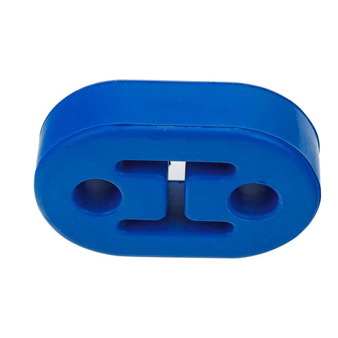Beefed-Up EPDM Exhaust Hangers For Muffler Bushing Insulator, Heavy-Duty Shock Absorbent Mount Bracket With 12mm Holes, Blue