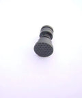 870 Extended Safety Honeycomb Pattern Lever in Satin Black, made in USA, heat treated steel, extended .100 inch, button .425 inch