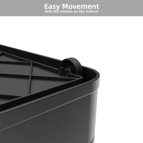 Game Changer 506QT Four Pack Stackable Closet Bins With Grippy Rollers And Five Accordion Doors Made From Clear Collapsible Plastic For No Sweat Tool Free Crafting Storage That Looks Sick In Any Room