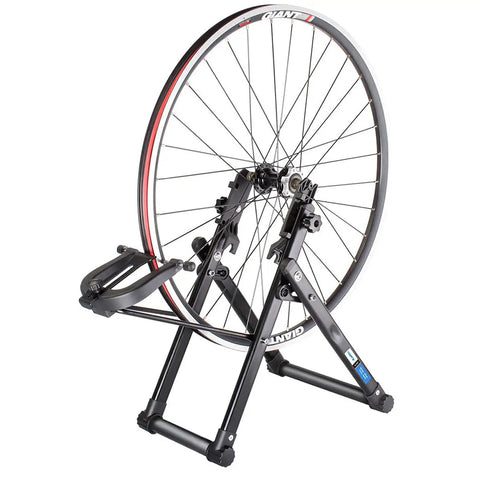 Truing Stand For Bike Wheels Carbon Steel Repair Stand For Easy Wheel Balancing And Precise Trueing, Fast Tire Mounting, Bike Wheel