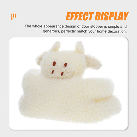 Cotton Door Stopper With Anti Collision And Noise Reduction For Home Decor Pinch Guard Kid Safe Pet Friendly, plush design
