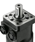 Close-up of Heavy Duty Hydraulic Motor For Trw After Sales Gear Slips Right In, displaying durable metal construction and fittings.