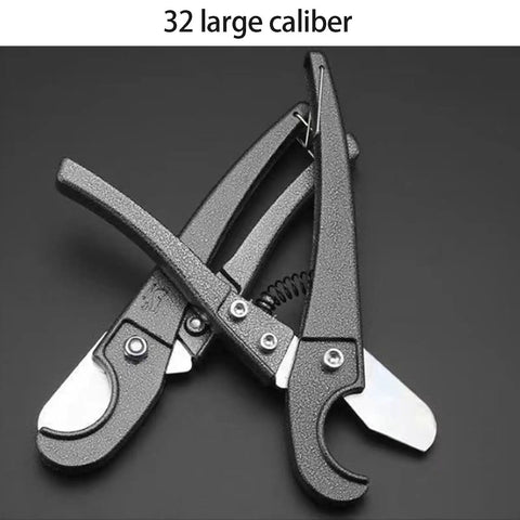 32mm Pipe Cutter With Ratchet Mechanism For PVC Tubing And Plastic Hose Easy One Handed Cut With Durable Steel Blade Ergonomic EZ Grip