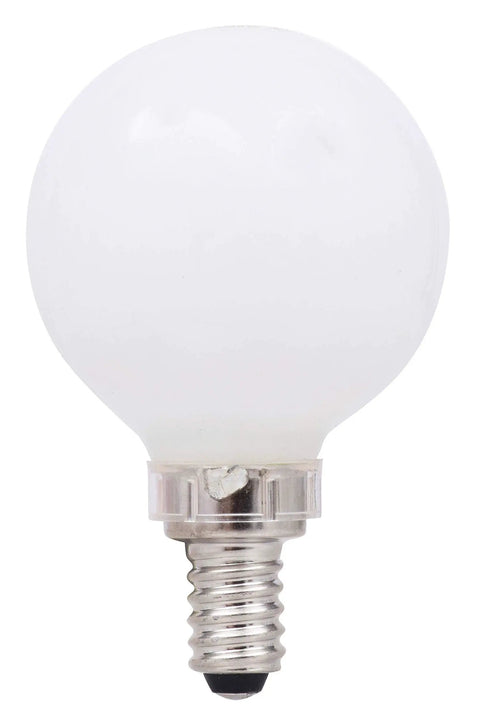 Image of TruWave Natural Series Decor Globe LED Bulb G16.5 350 Lumens Soft White 2700K Dimmable 40W Equivalent Frosted Finish