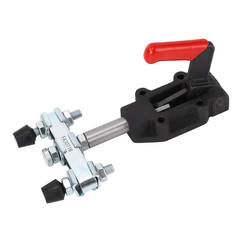 Heavy Duty Double Headed Toggle Clamp for Metalworking Woodworking Drilling Grinding and Welding built tough from carbon steel