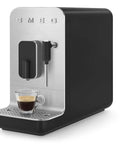 Front view of Fully Automatic Coffee Machine With Steam For Home Use Black BCC12BLMUS Six Drink Options Including Ristretto